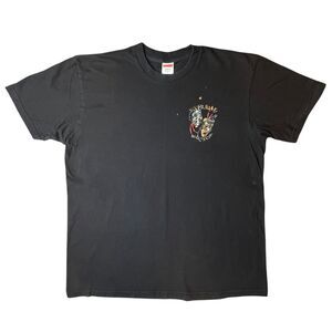 Supreme Laugh Now Tee Size L Tragedy Comedy Masks MCMXCIV Black Made in USA